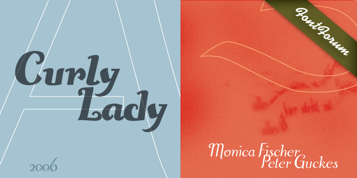 Curly Lady Bold Font