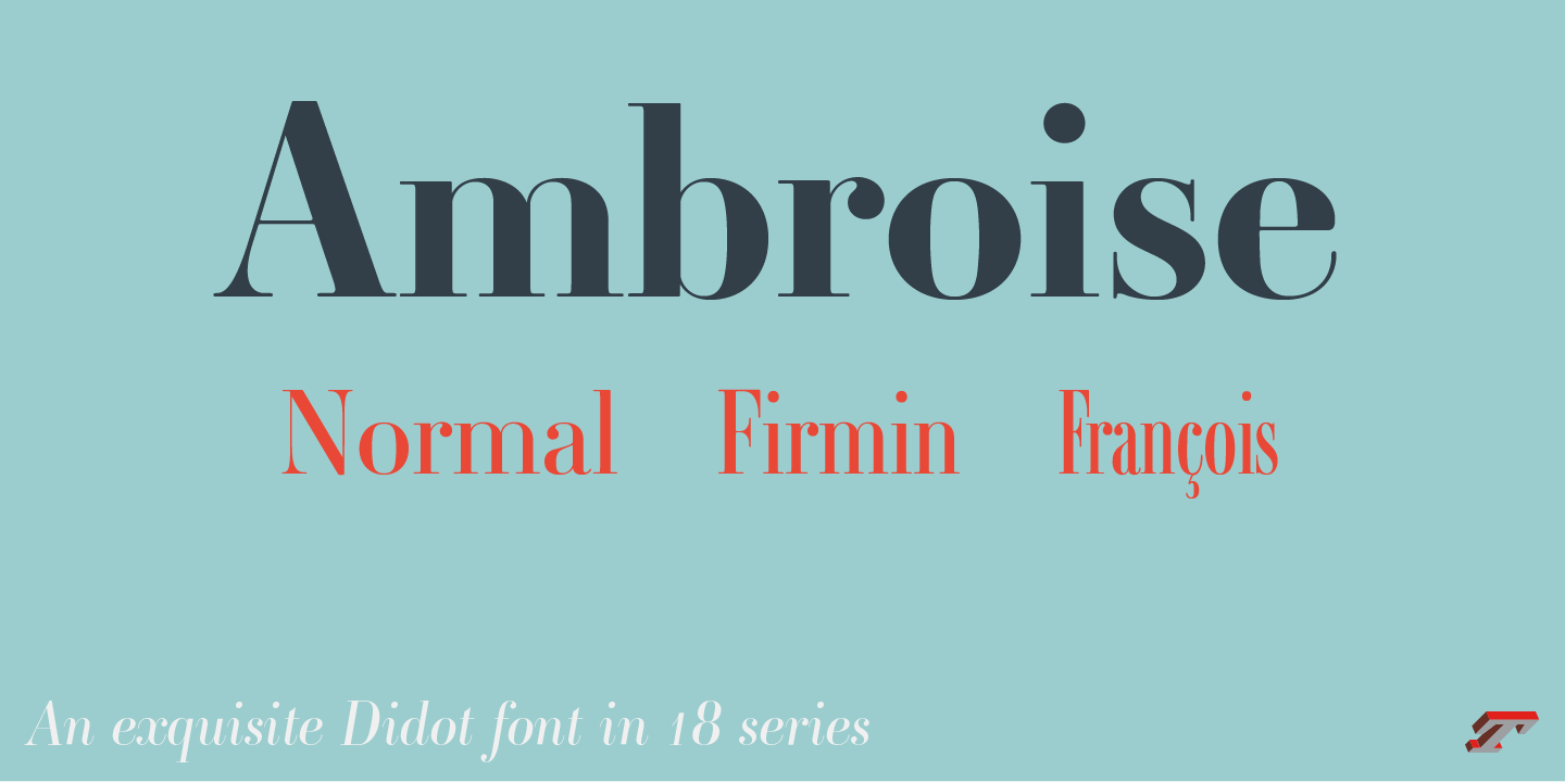 Ambroise Std Bold Font