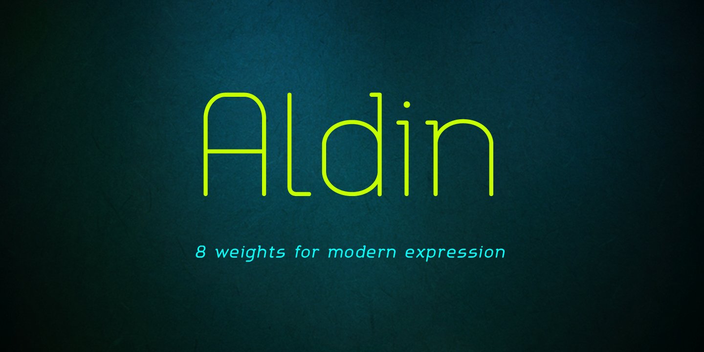Aldin Oblique DemiBold Font