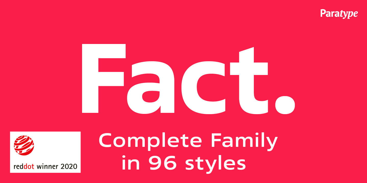 Fact Compressed Thin Italic Font