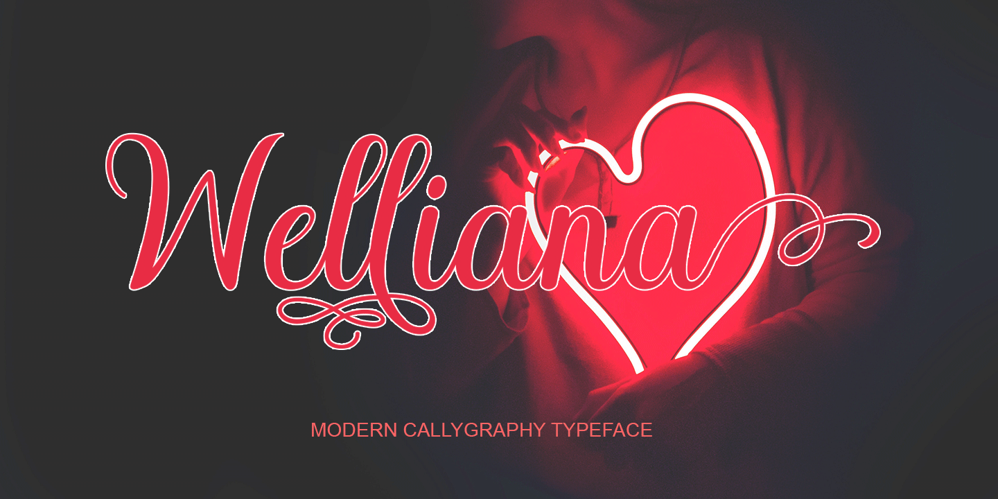 Welliana Regular Font