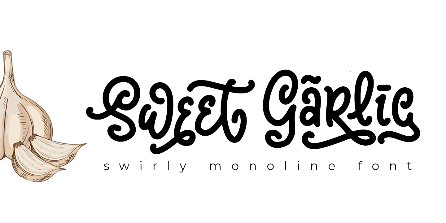 Sweet Garlic Regular Font