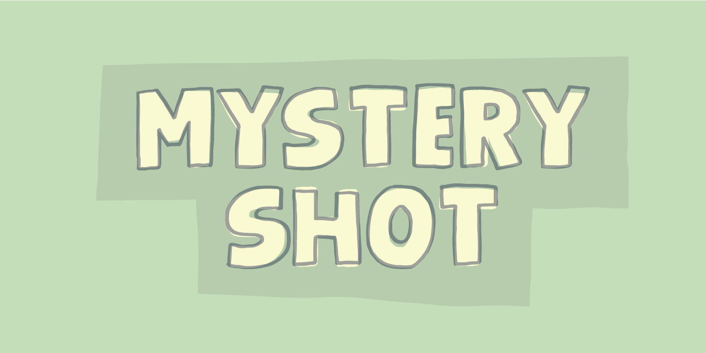 Mystery Shot Regular Font
