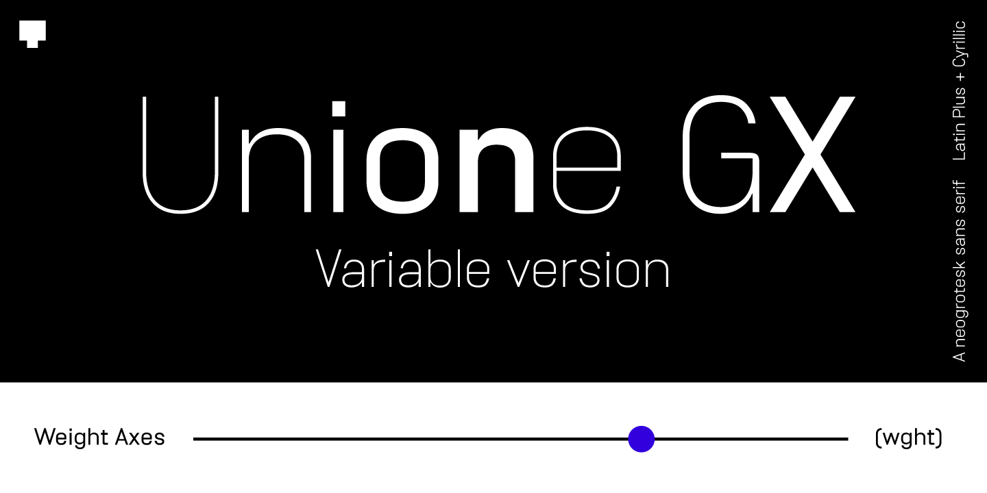 Unione GX Regular Font