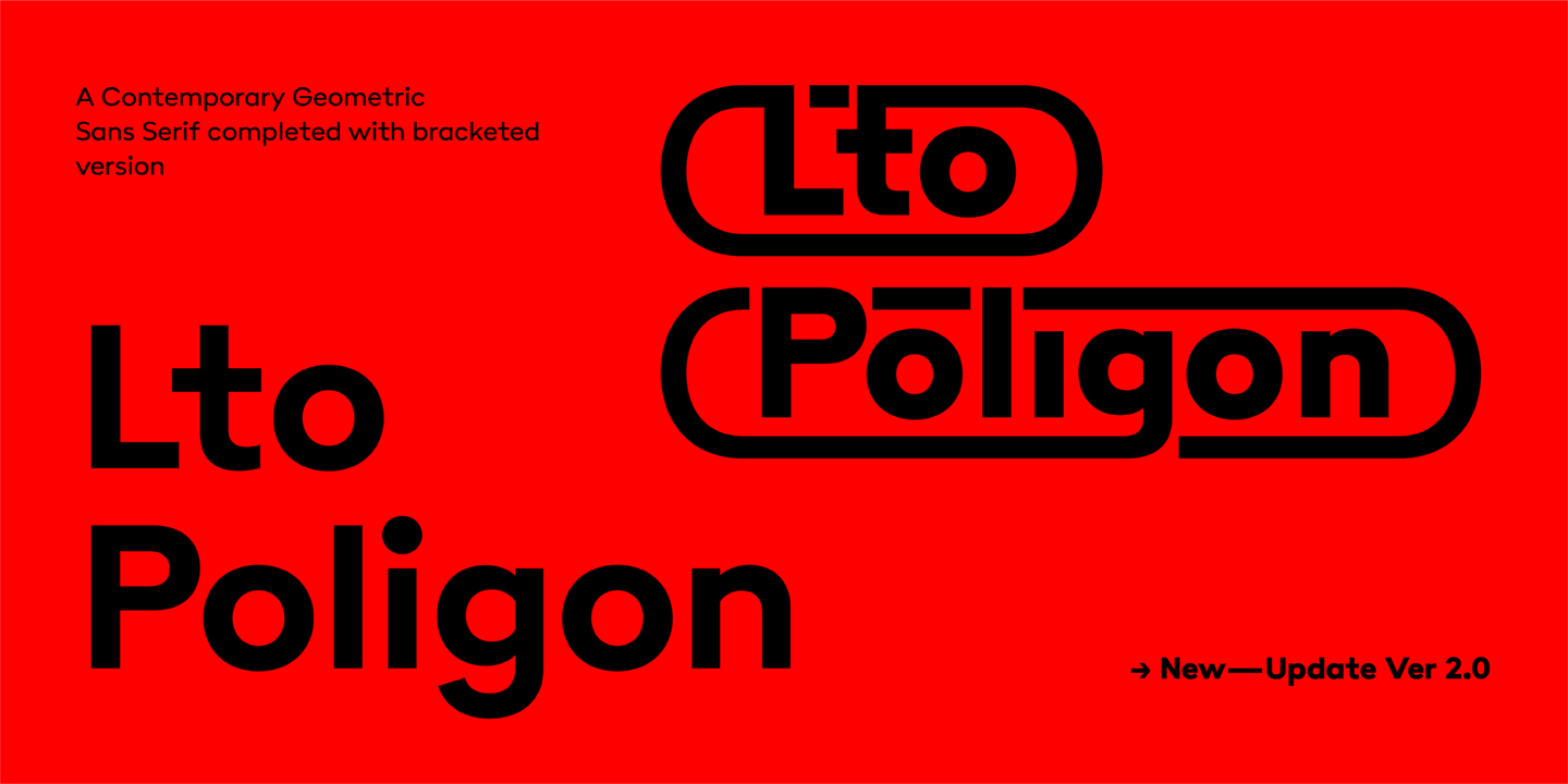 Lto.Poligon Poligon Thin Font