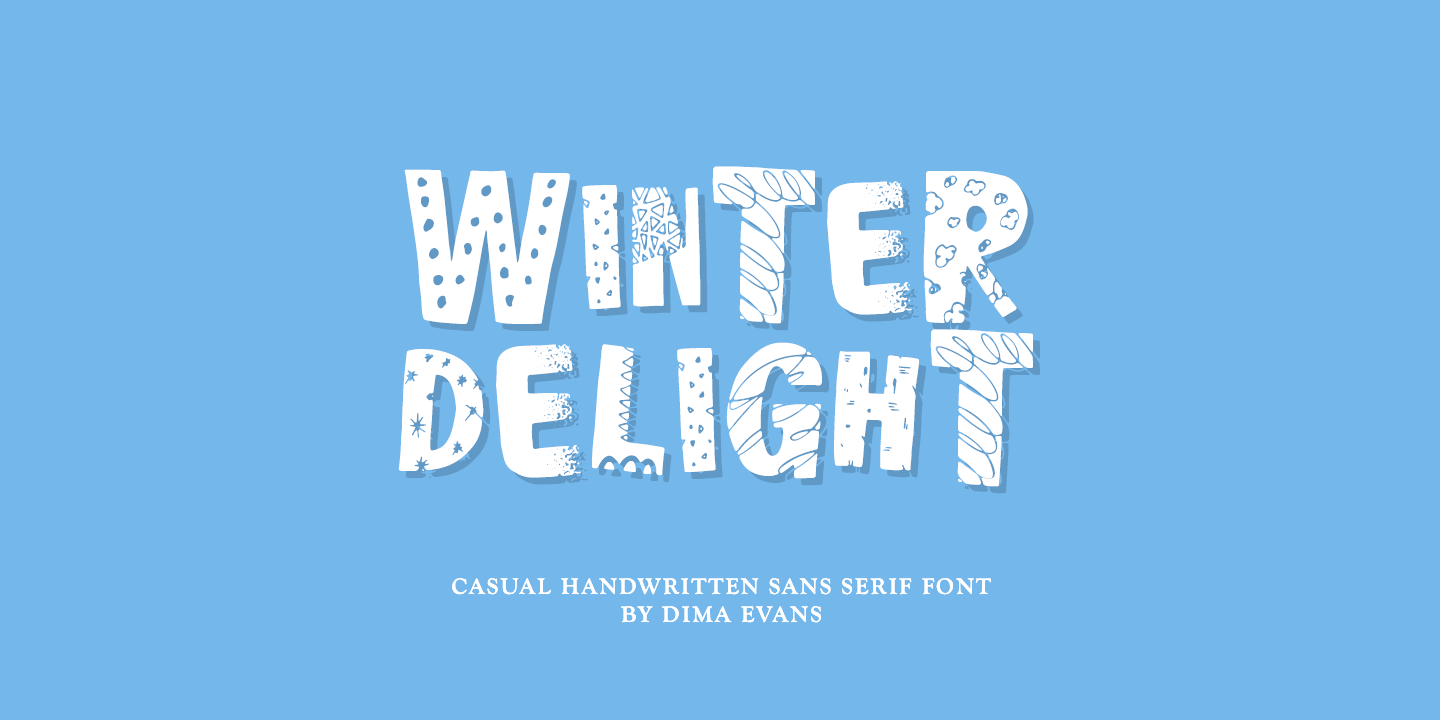 Winter Delight Regular Font