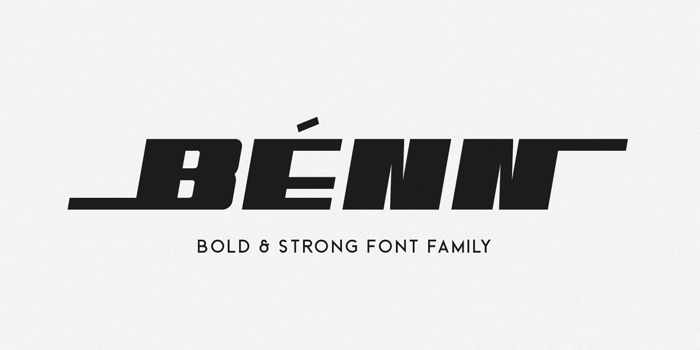 Benn Light Font