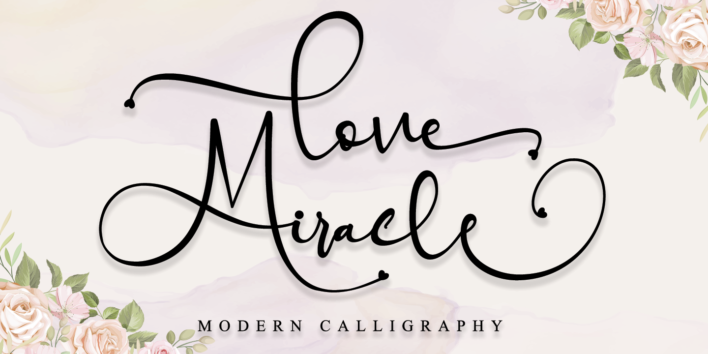Love Miracle Regular Font