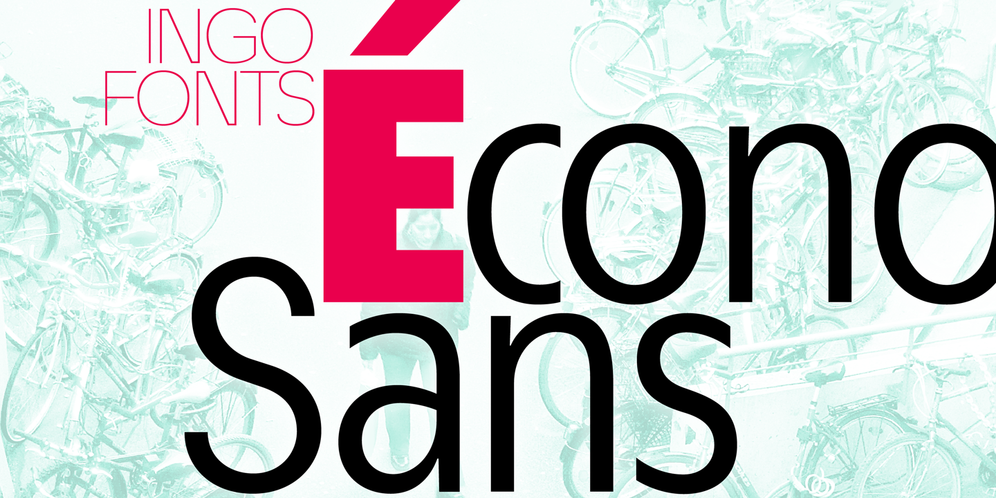 ÉconoSans Pro 35 Thin Font