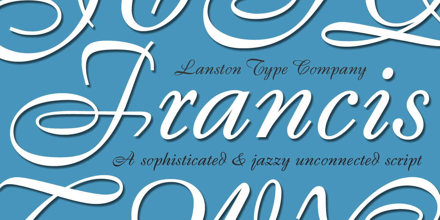 LTC Francis Regular Font