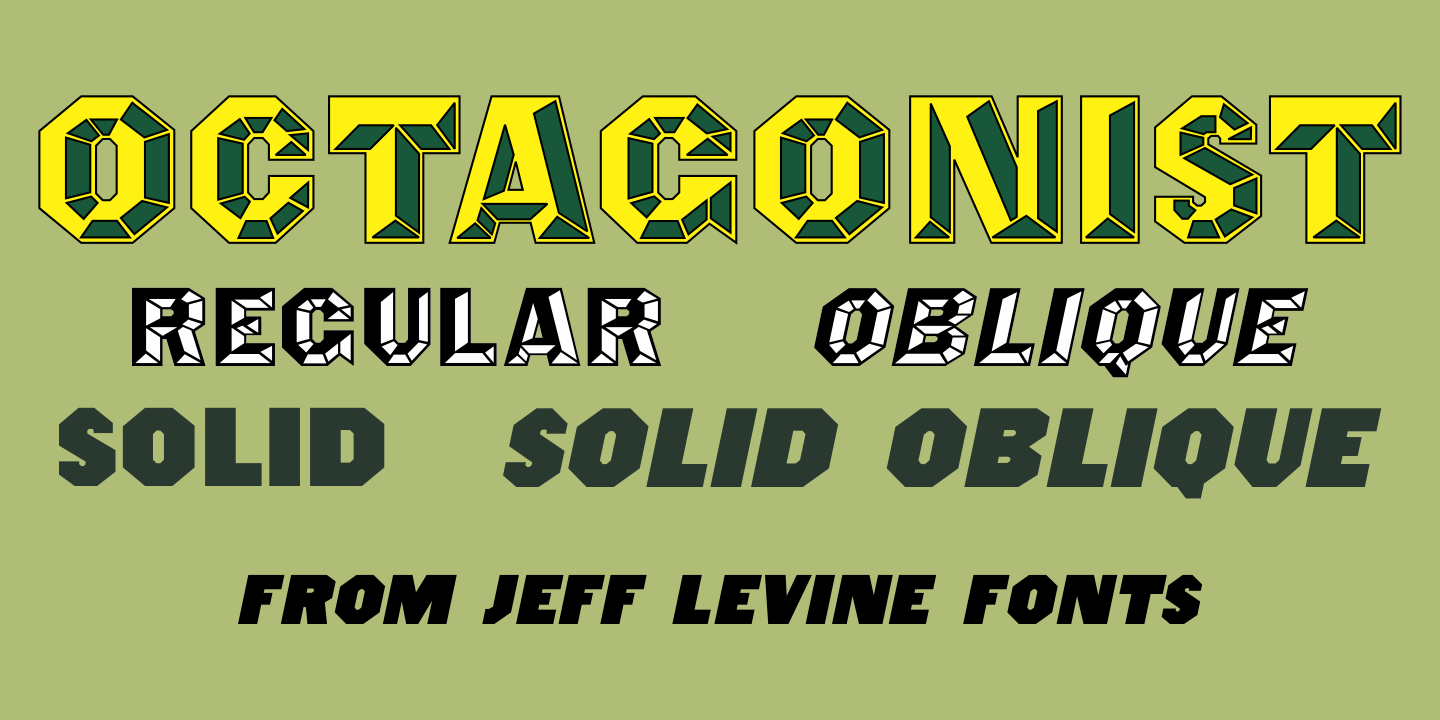 Octagonist JNL Regular Font