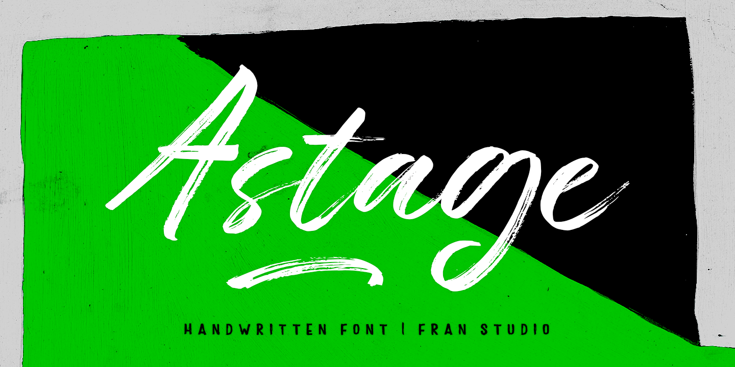 Astage Astage Font