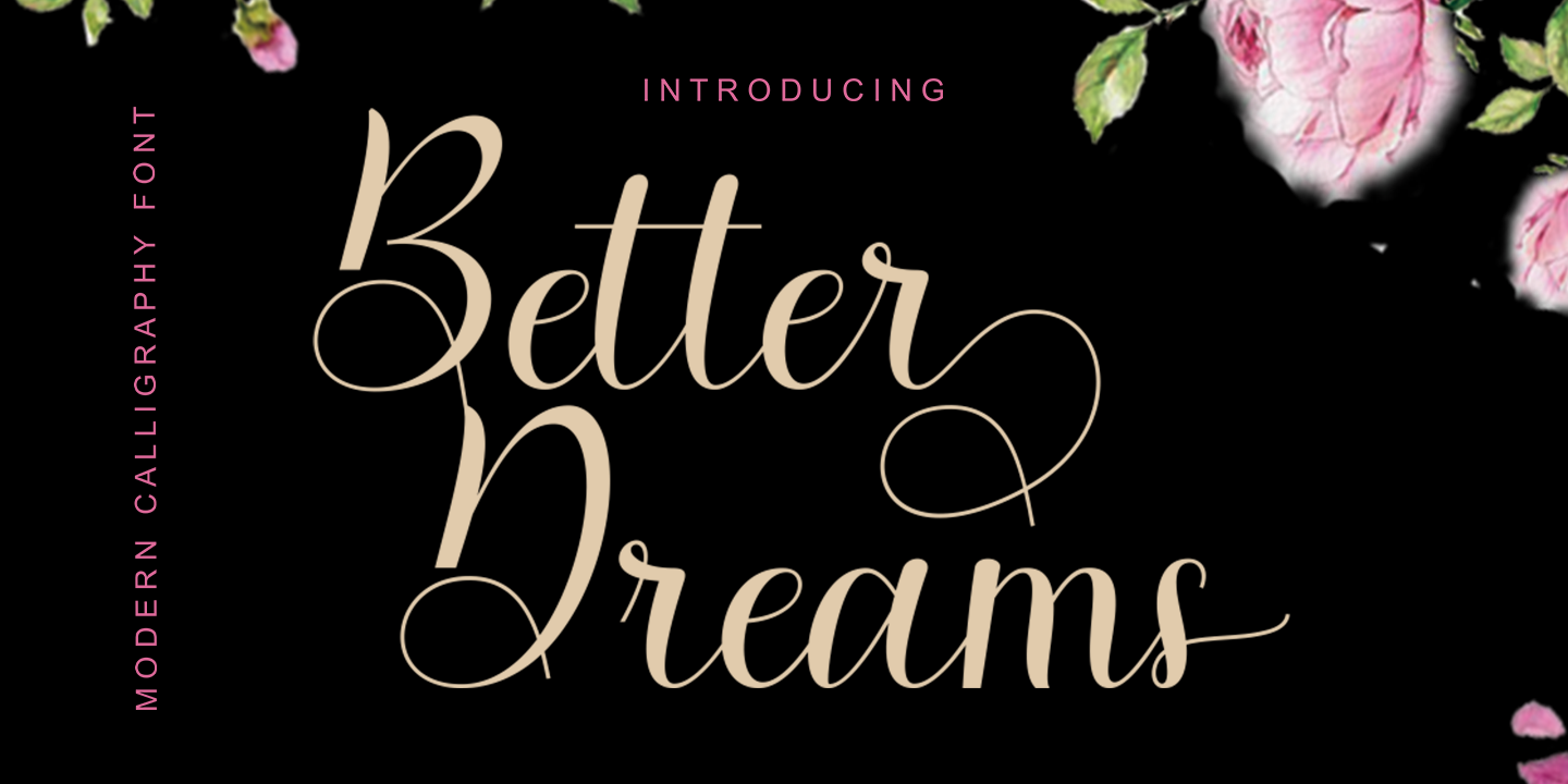 Better Dreams Regular Font