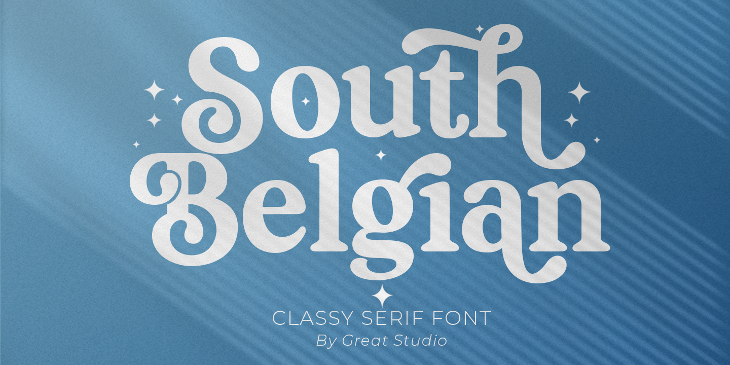 South Belgian Regular Font