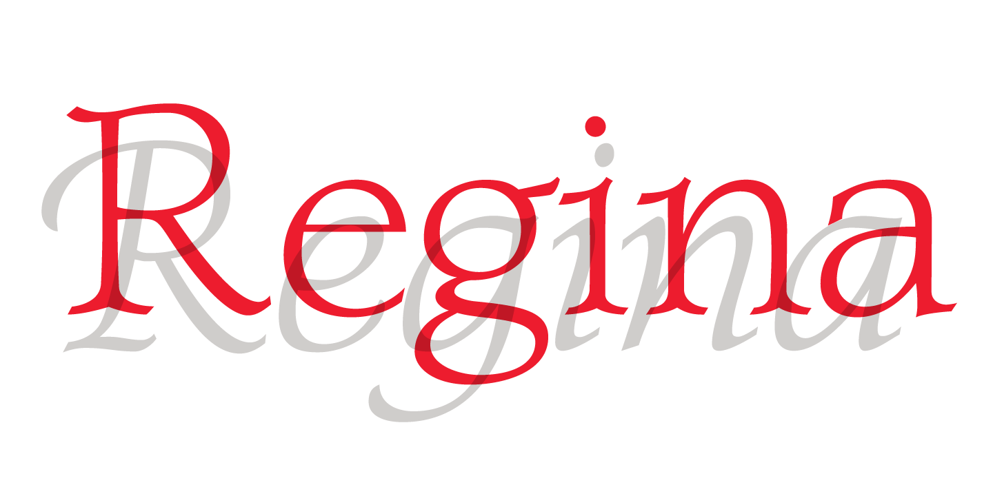 P22 Regina Italic Font