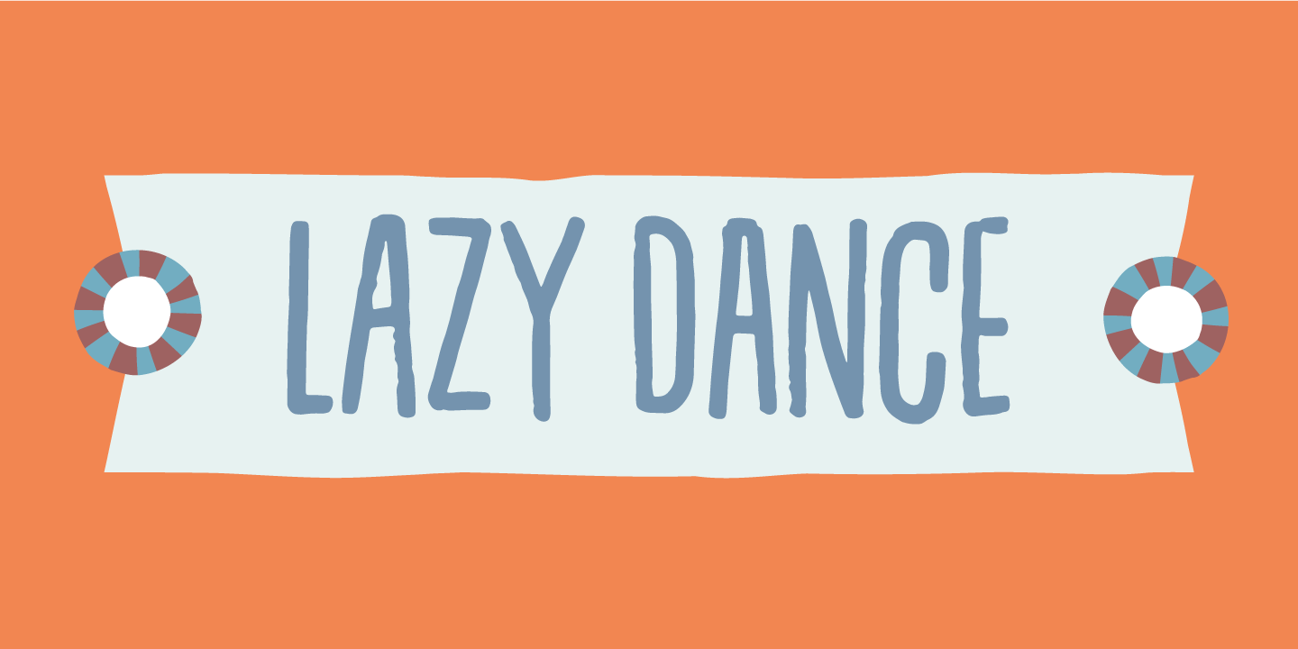 Lazy Dance Regular Font