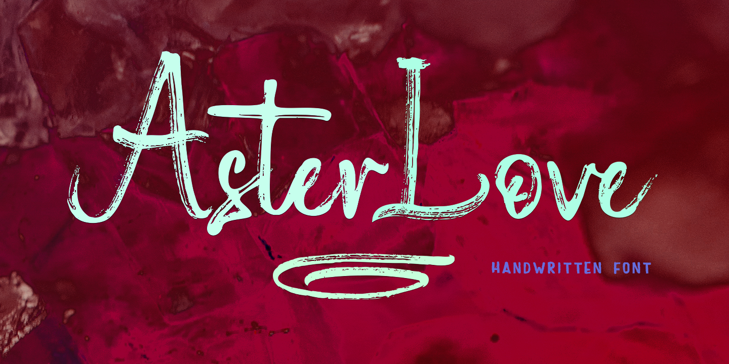 Aster Love Regular Font
