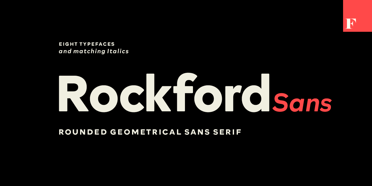 Rockford Sans Extralight Font