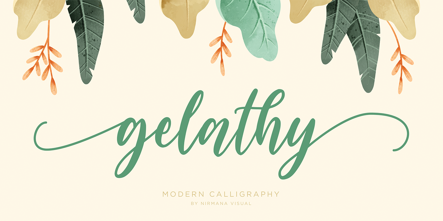 Gelathy Regular Font