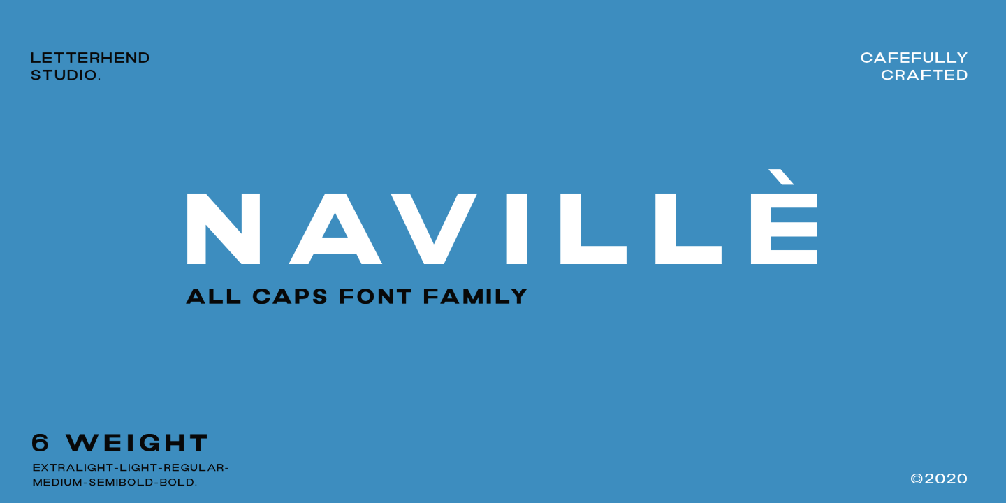 Naville Extra Light Font