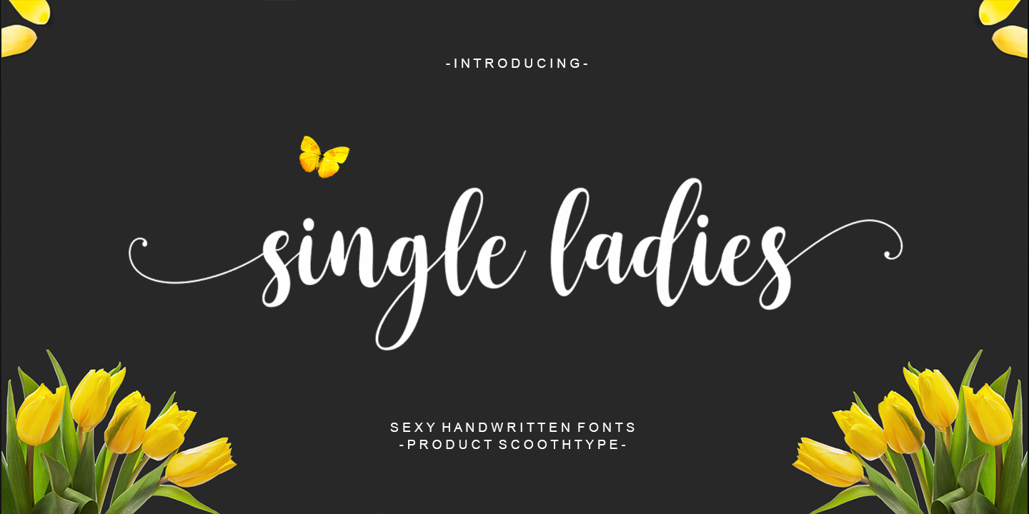 Single Ladies Regular Font