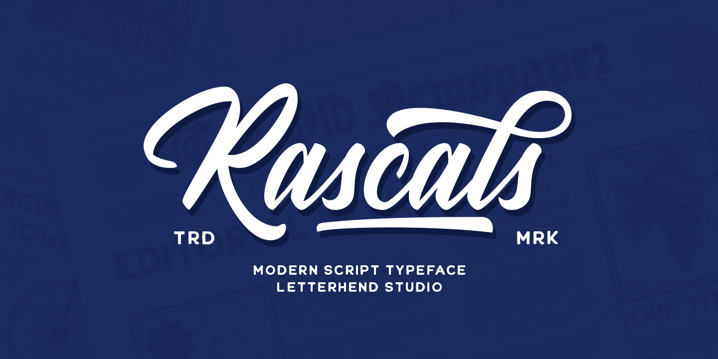 Rascals Regular Font