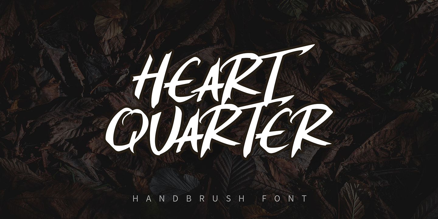 Heart Quarter Regular Font