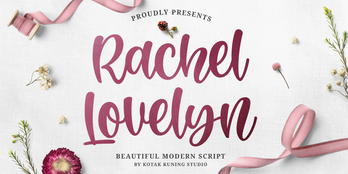 Rachel Lovelyn Regular Font