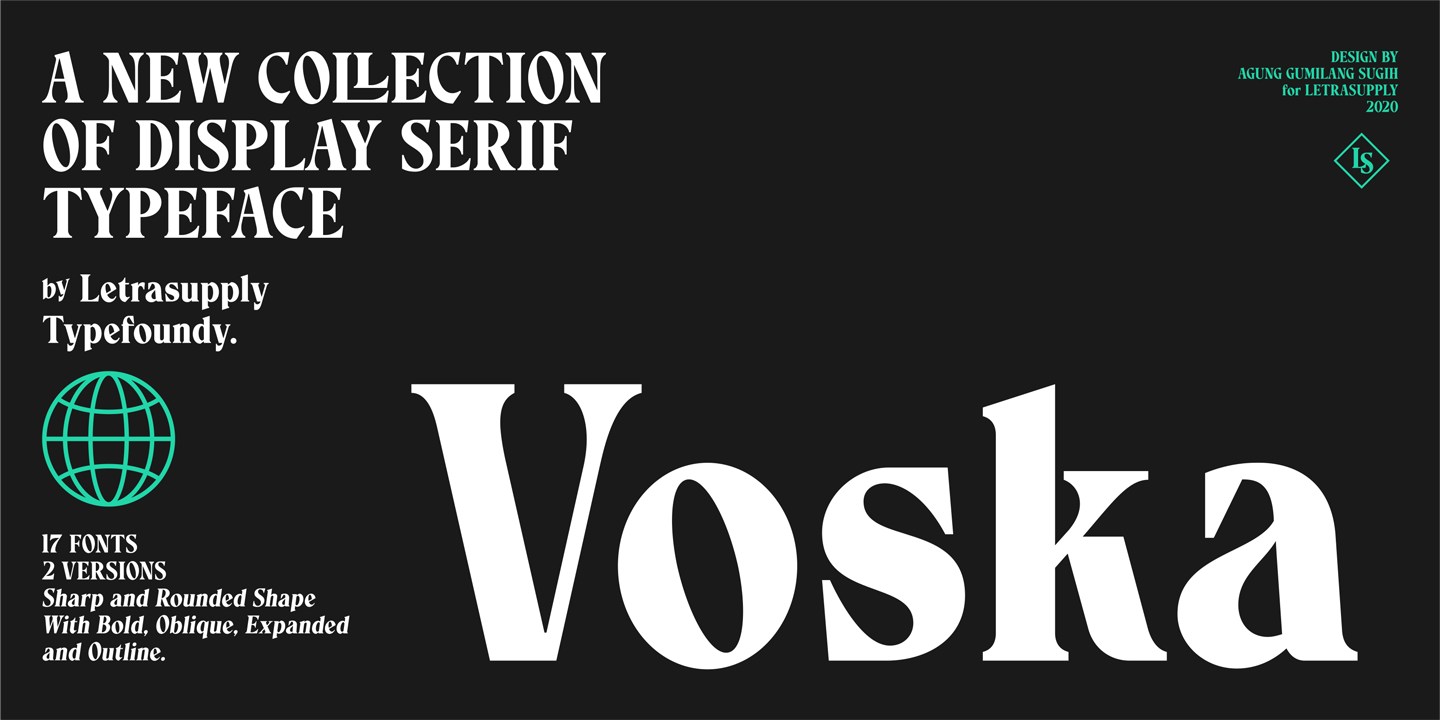 Voska Regular Font