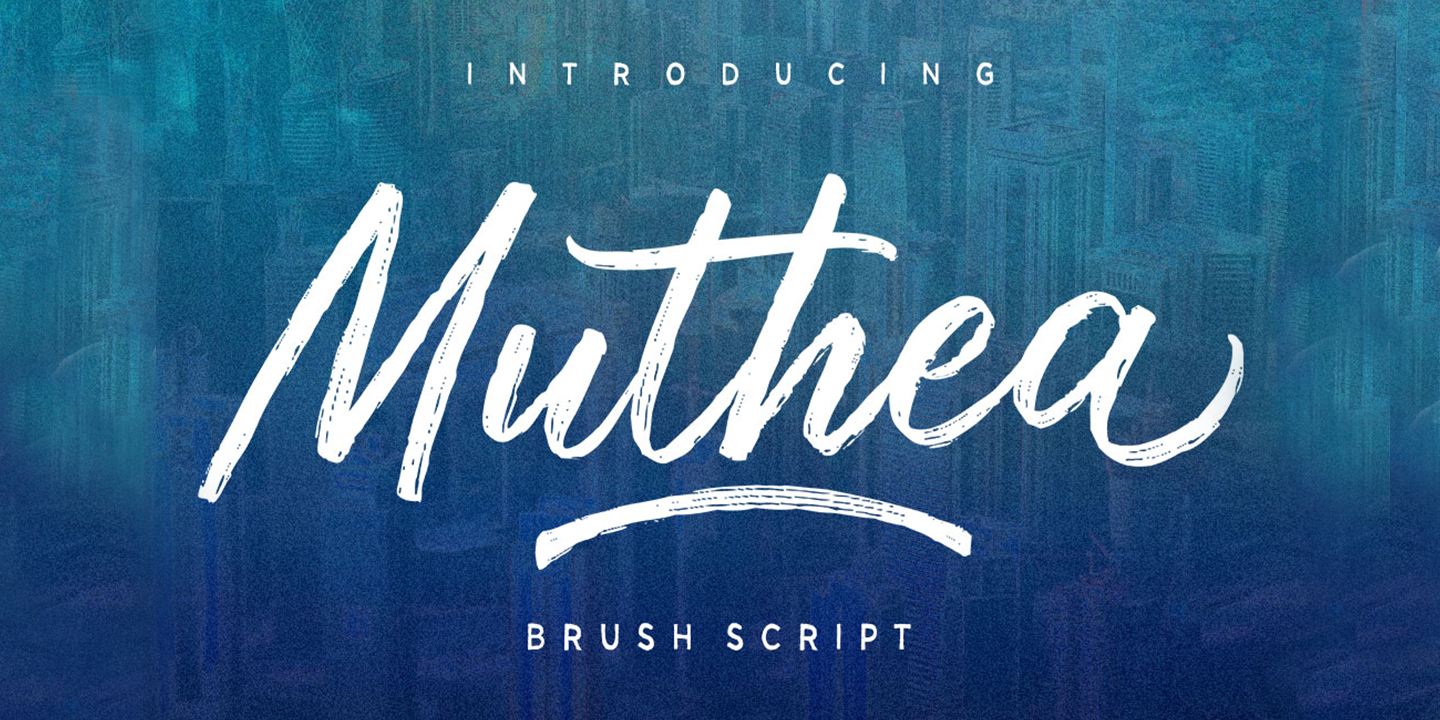 Muthea Regular Font