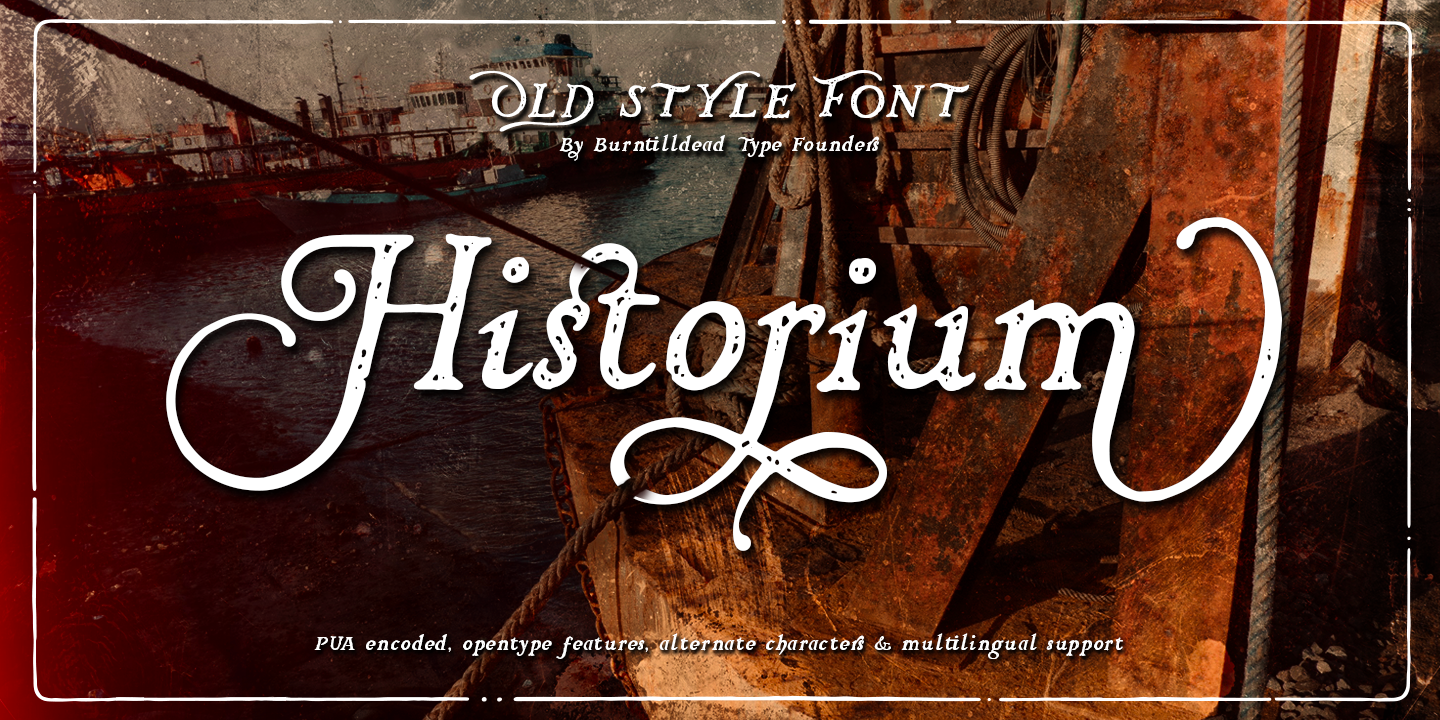 Historium Regular Font