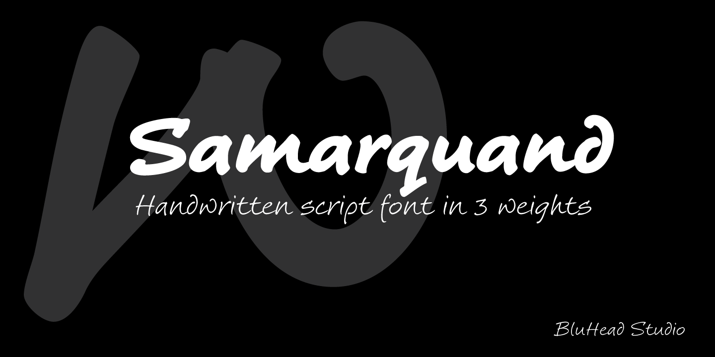 Samarquand Light Font