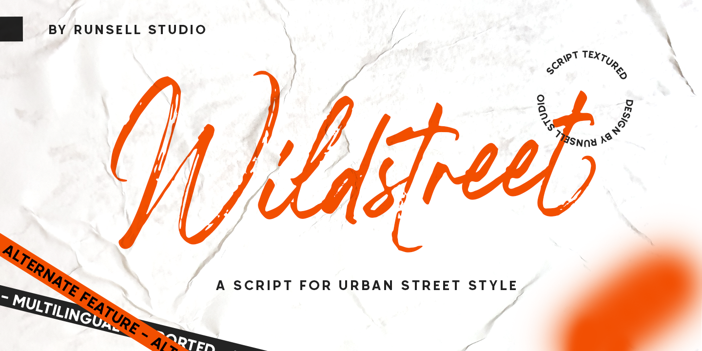Wildstreet Regular Font