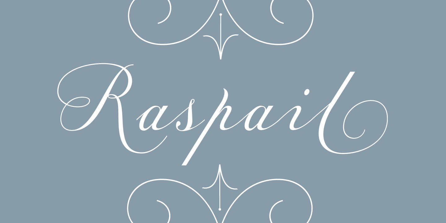 Raspail Regular Font