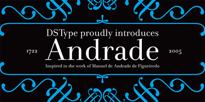 Andrade Bold Font