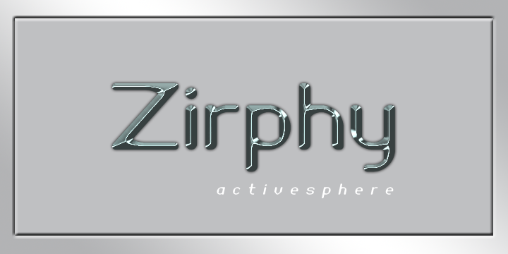 Zirphy Font