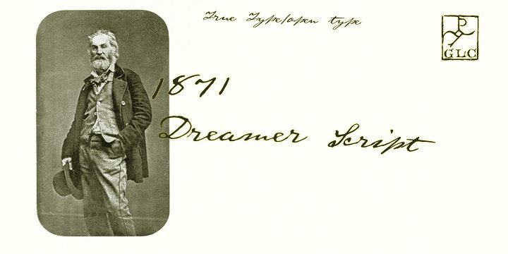 1871 Dreamer Script Normal Font