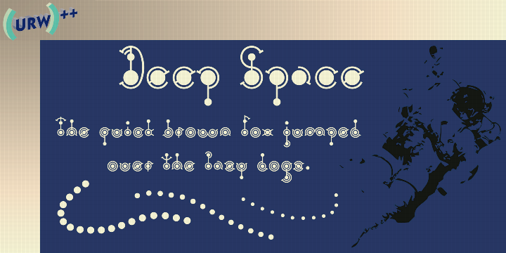 Deep Space Black Font