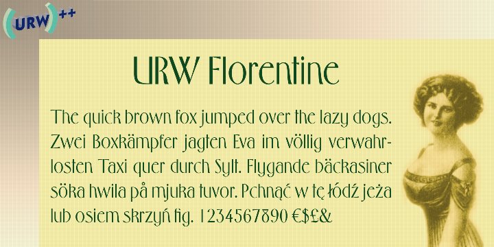 Florentine Alternate URW T Font