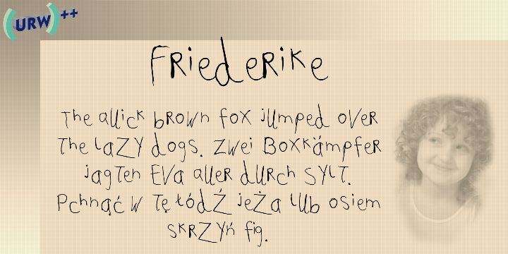 Friederike Book Font