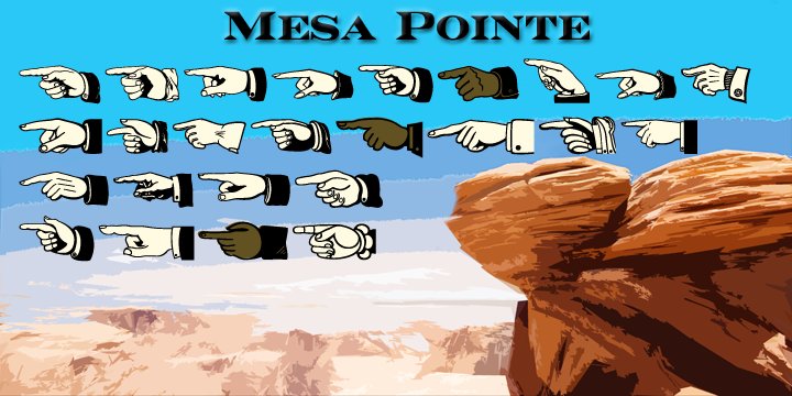 Mesa Pointe Font