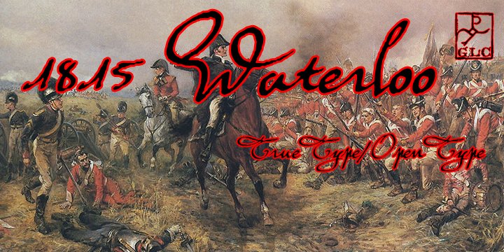 1815 Waterloo Normal Font