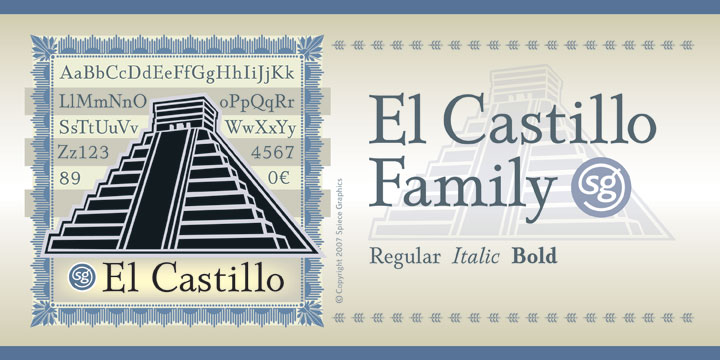 El Castillo SG Bold Font