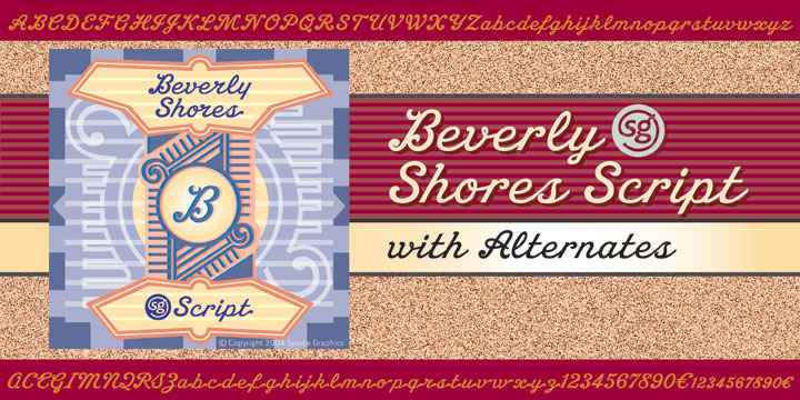 Beverly Shores Script SG Font