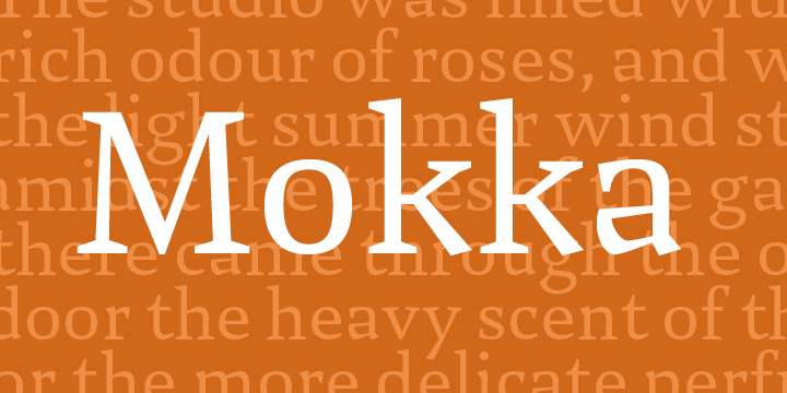 Mokka Bold Small Caps Font