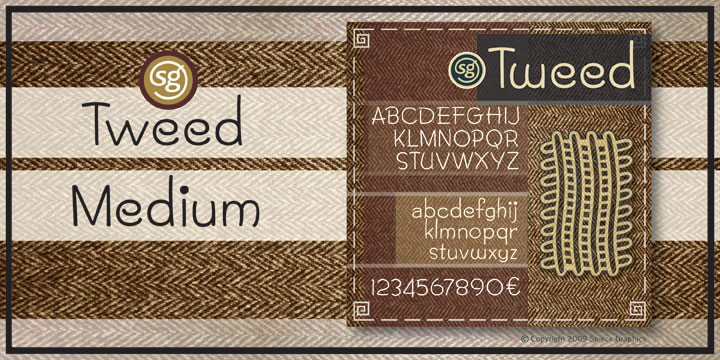 Tweed SG Medium Font