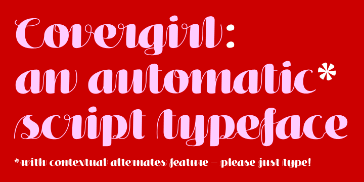 Covergirl Font