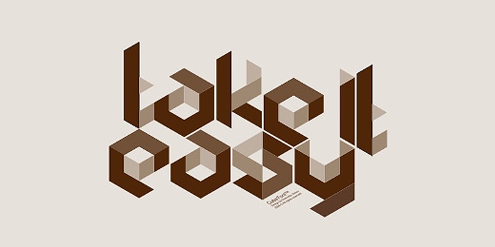 Cubic Thin Font