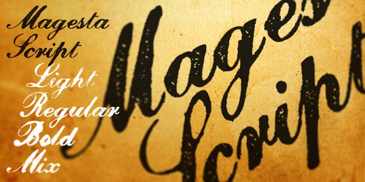 Magesta Script Bold Font