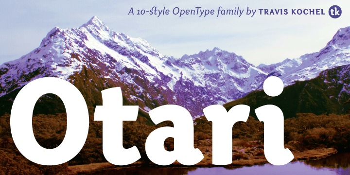 Otari Bold Limited Font